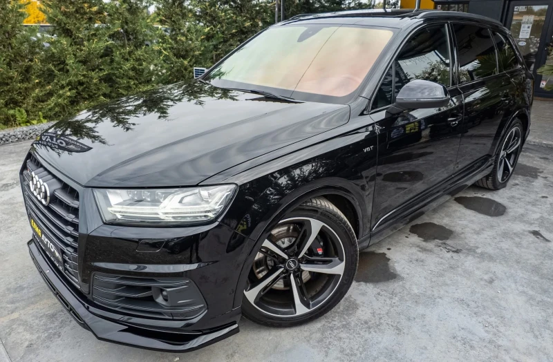 Audi SQ7 4.0TDI V8 QUATTRO 7-МЕСТЕН BLACK LINE ЛИЗИНГ 100%, снимка 5 - Автомобили и джипове - 52329566