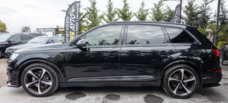 Audi SQ7 4.0TDI V8 QUATTRO 7-МЕСТЕН BLACK LINE ЛИЗИНГ 100%, снимка 9 - Автомобили и джипове - 52329566