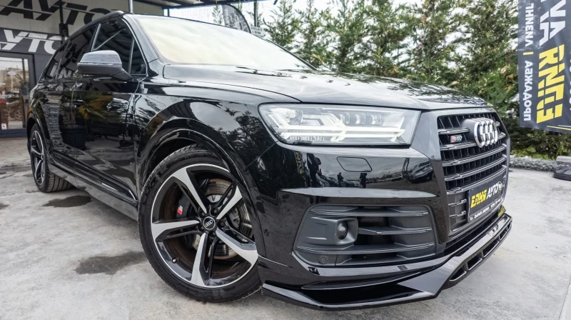 Audi SQ7 4.0TDI V8 QUATTRO 7-МЕСТЕН BLACK LINE ЛИЗИНГ 100%, снимка 2 - Автомобили и джипове - 52329566