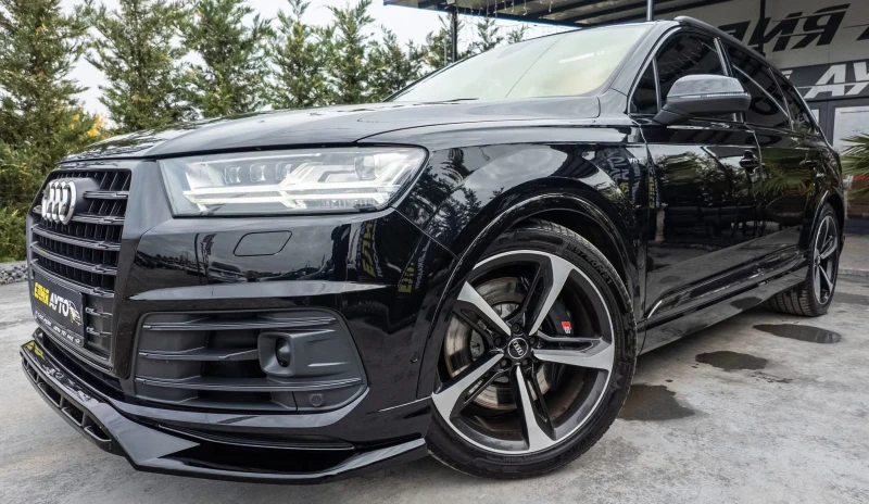 Audi SQ7 4.0TDI V8 QUATTRO 7-МЕСТЕН BLACK LINE ЛИЗИНГ 100%, снимка 4 - Автомобили и джипове - 52329566