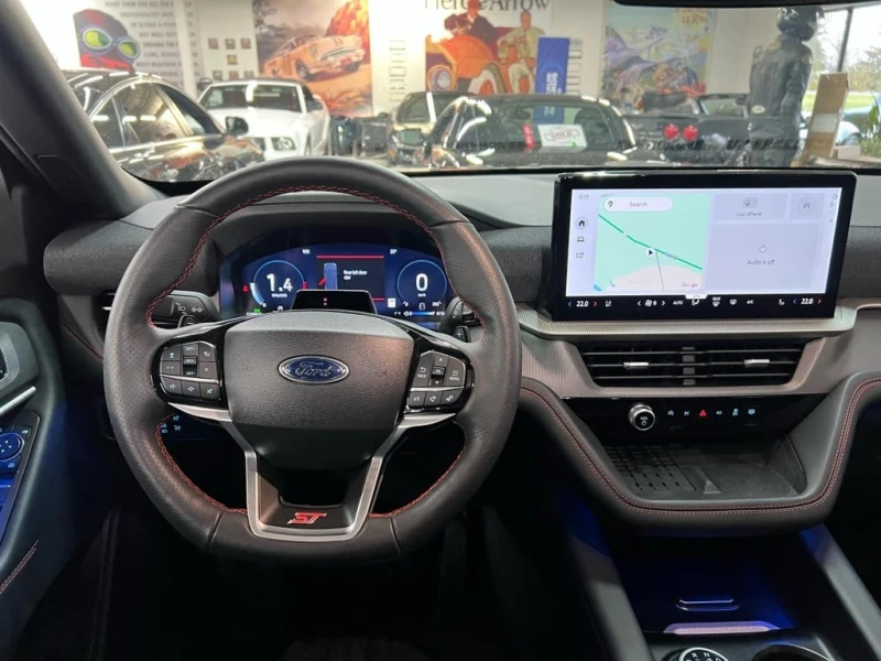 Ford Explorer * ST * CARFAX * БЕЗ ПЪРВОНАЧАЛНА ВНОСКА, снимка 8 - Автомобили и джипове - 52877840