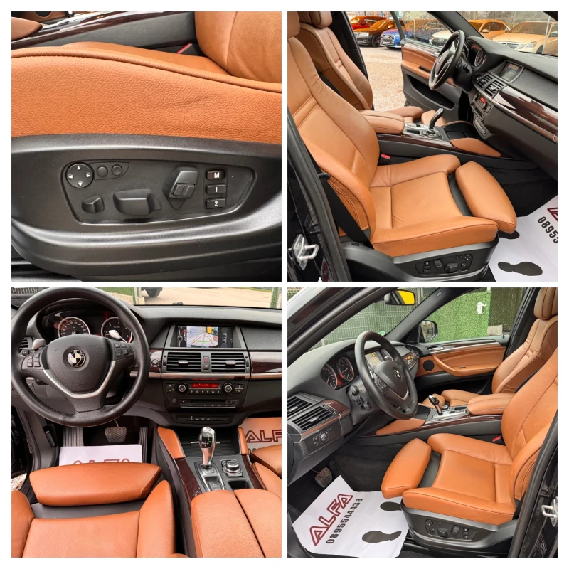 BMW X6 3.5D/M-PERFORMANCE/ТОП ВИЗИЯ/ВАКУУМ+ КАМЕРА+ СПОРТ, снимка 11 - Автомобили и джипове - 53124067