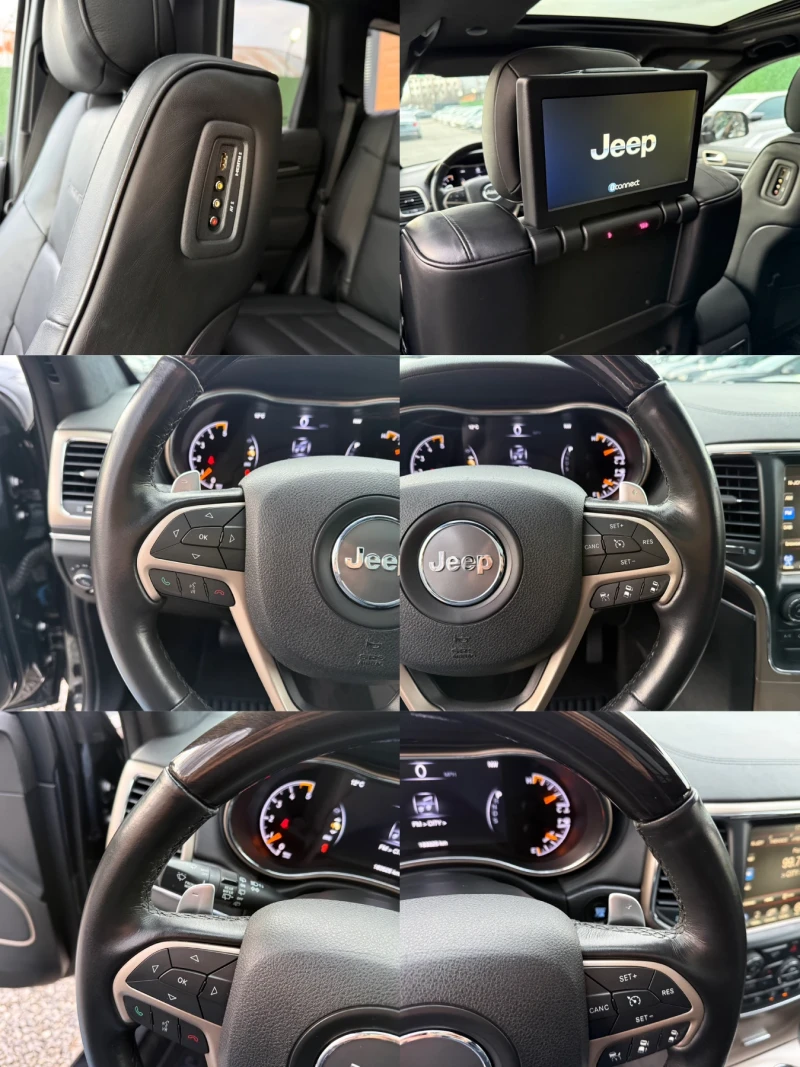 Jeep Grand cherokee 3.0CRDI/Summit/Монитори/250hp/ТОП, снимка 13 - Автомобили и джипове - 53263760