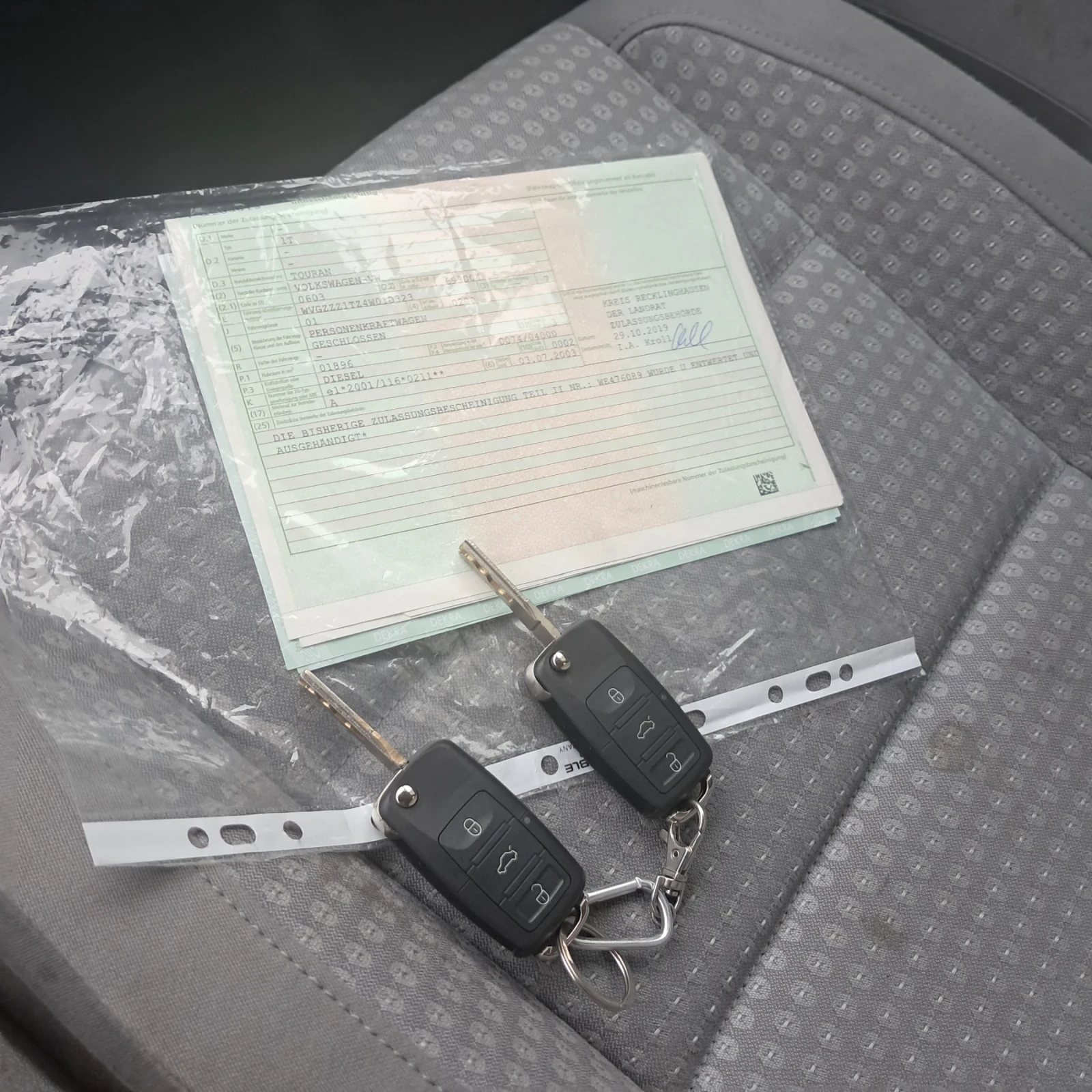 VW Touran 1.9 - изображение 8