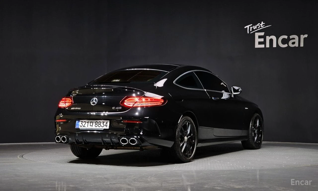Mercedes-Benz C 43 AMG 4MATIC* COUPE* BURMESTER* ХЕДЪП* LANE* ASSIST* , снимка 2 - Автомобили и джипове - 54501342