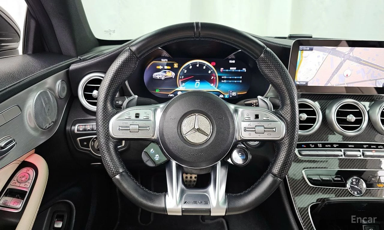 Mercedes-Benz C 43 AMG 4MATIC* COUPE* BURMESTER* ХЕДЪП* LANE* ASSIST* , снимка 8 - Автомобили и джипове - 54501342