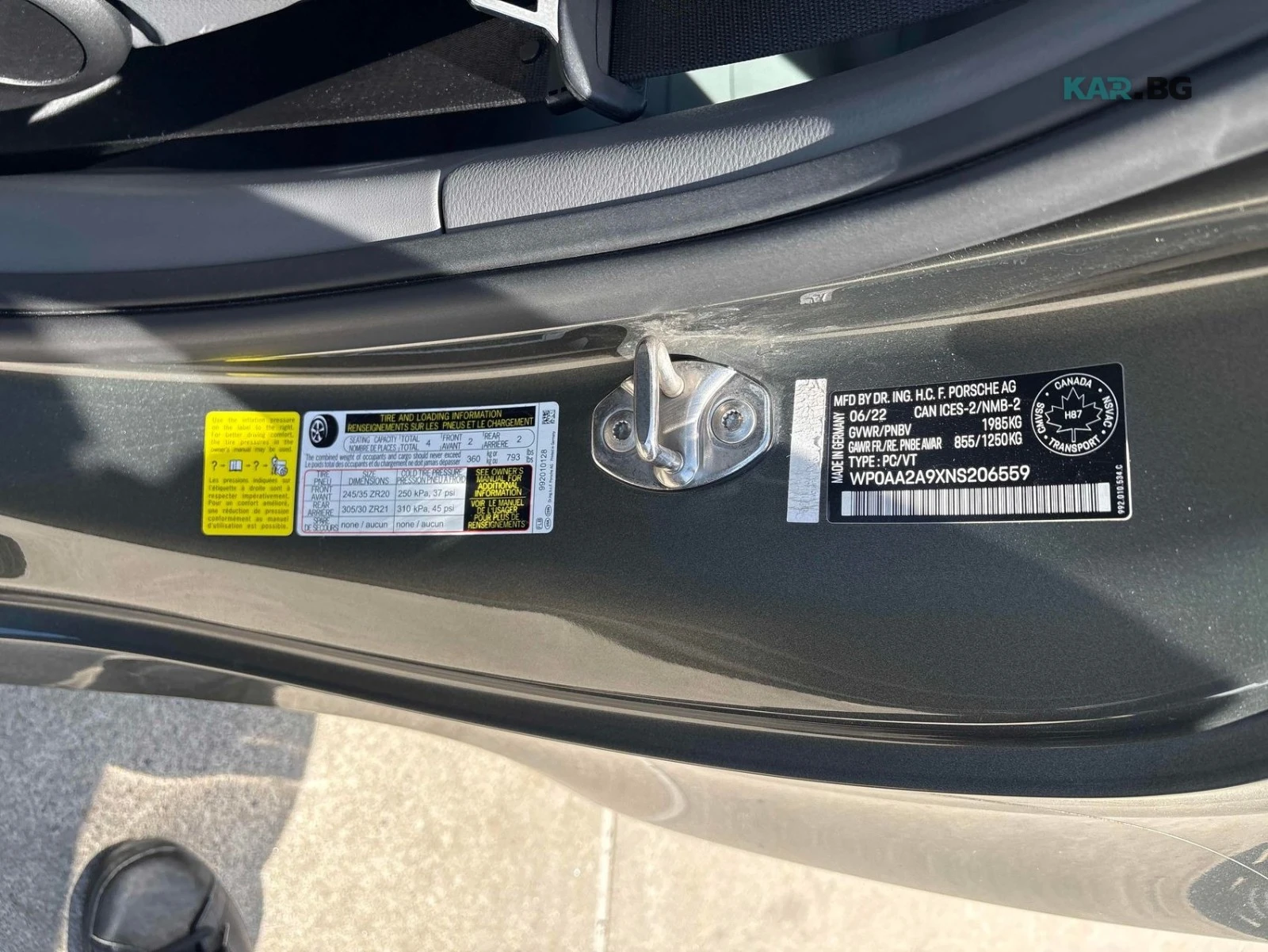 Porsche 911 CARRERA, снимка 10 - Автомобили и джипове - 54796584