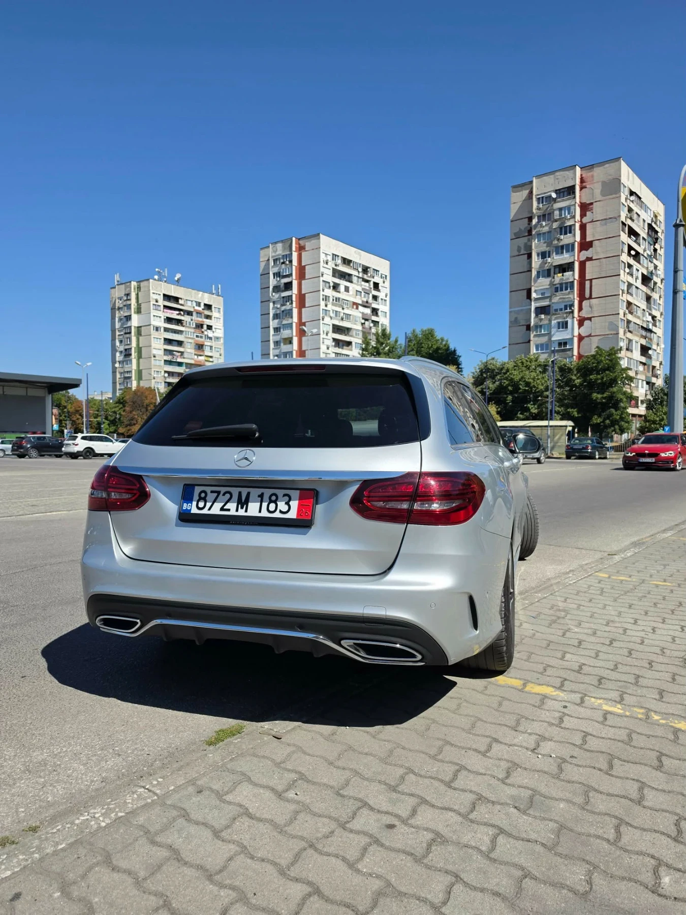 Mercedes-Benz C 200 AMG, снимка 10 - Автомобили и джипове - 55690294