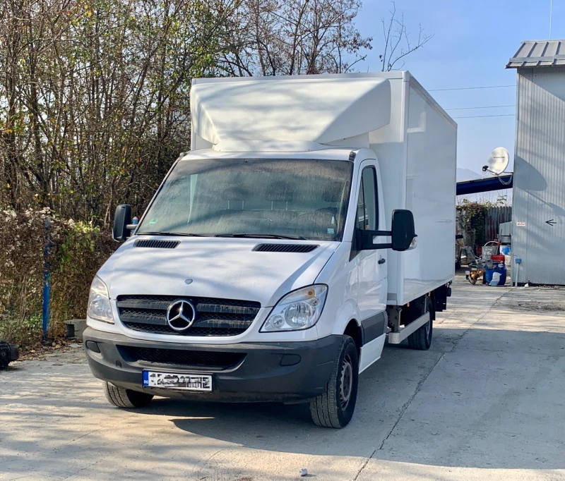 Mercedes-Benz Sprinter 316CDI-163кс-ПАДАЩ БОРД-КЛИМАТИК-НАВИГАЦИЯ, снимка 1 - Бусове и автобуси - 47991289