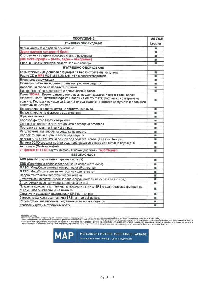 Mitsubishi Grandis 2.0 Di-D, снимка 17 - Автомобили и джипове - 52548886