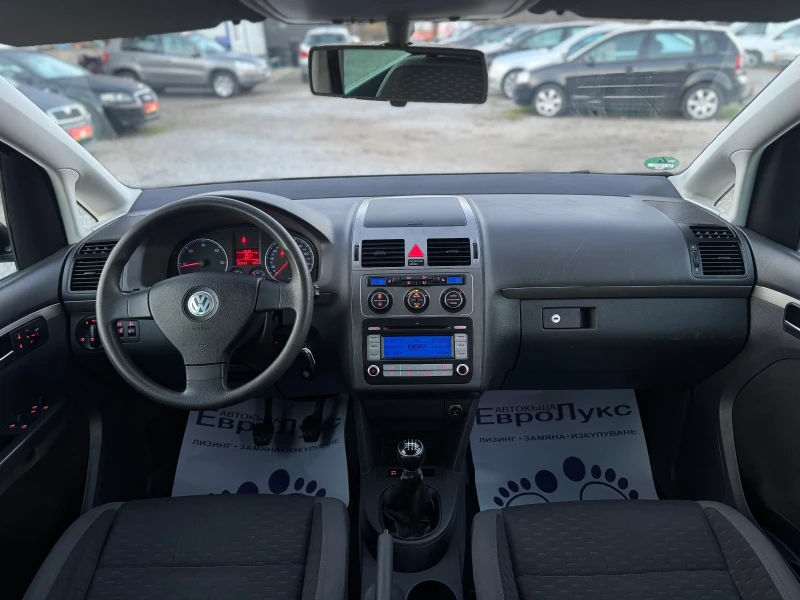 VW Touran 1.9TDI 105кс 6с 7-места FaceLift, снимка 9 - Автомобили и джипове - 52632358