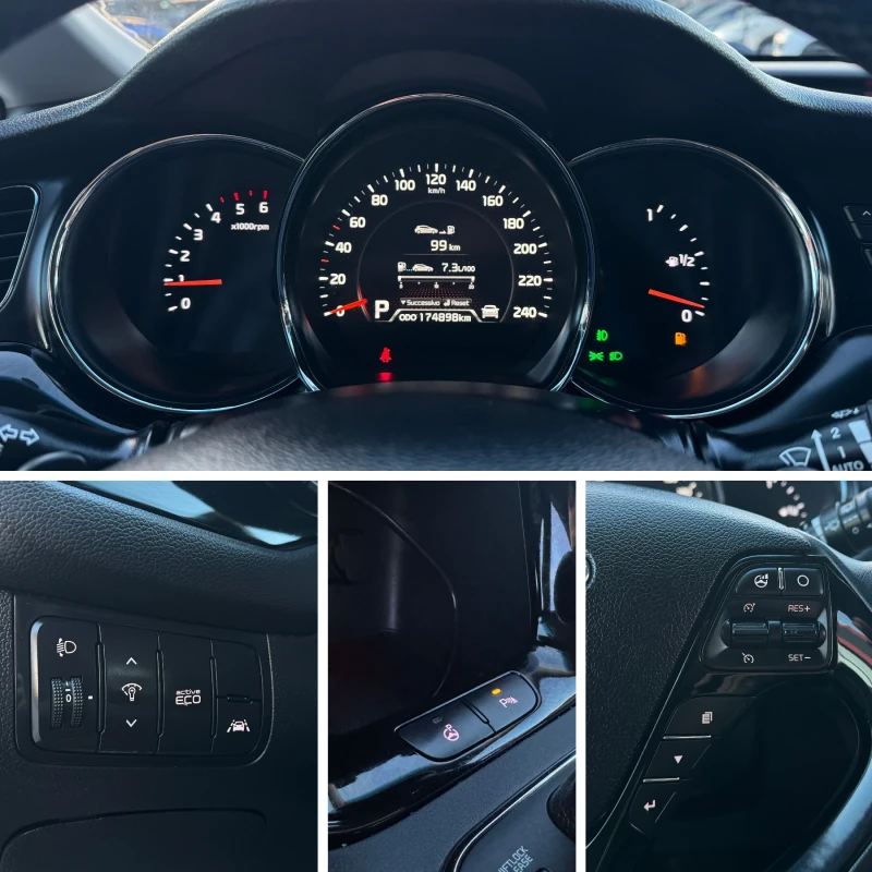 Kia Ceed 1.6D-АВТОМАТИК-KEYLESS-NAVI-CAMERA-LANE ASSIST, снимка 14 - Автомобили и джипове - 53456471