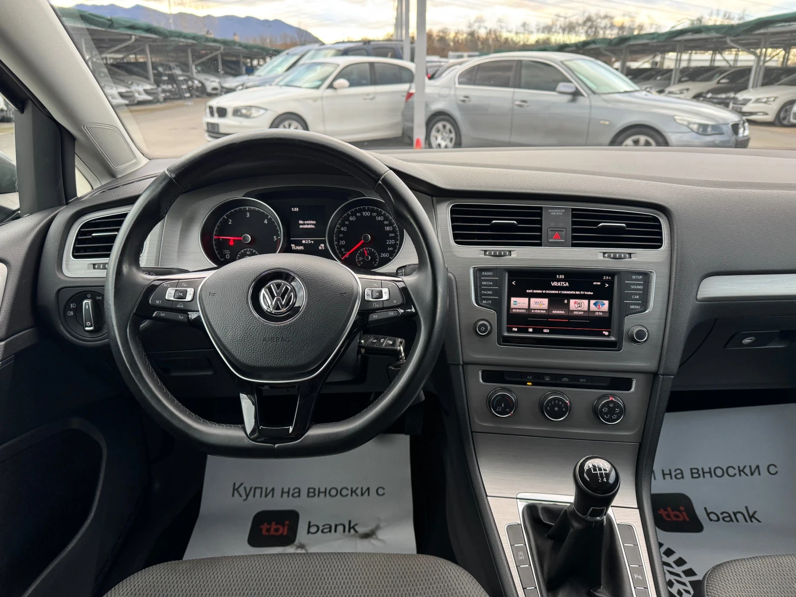 VW Golf 1.6TDI ИТАЛИЯ - изображение 9