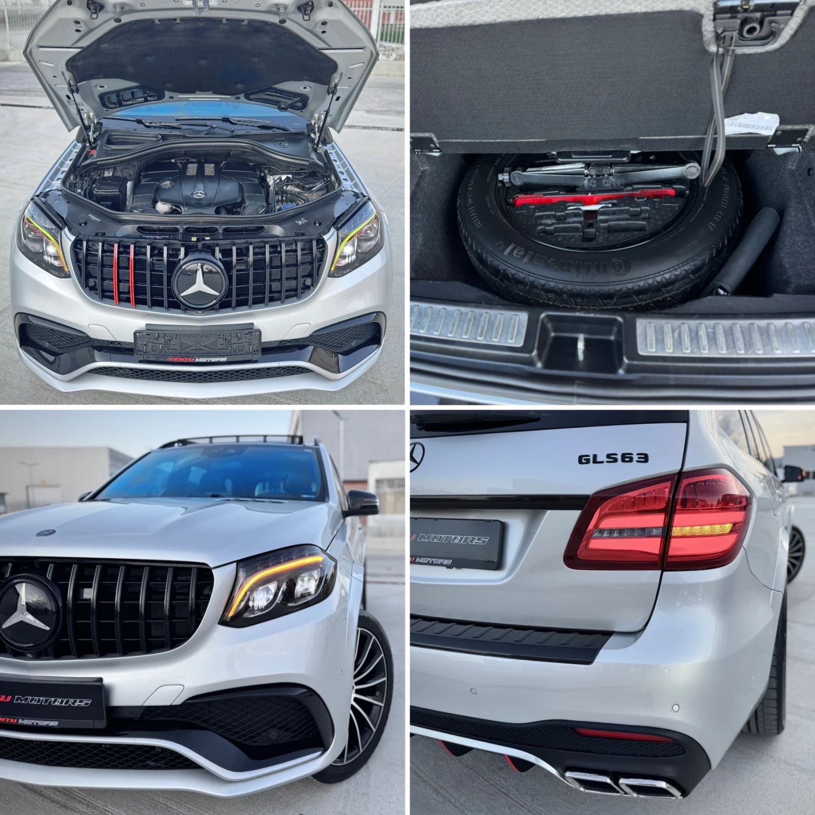 Mercedes-Benz GLS 450 AMG 6.3 / PANO / 9G / 6+ 1 / 360 CAMERA / CARBON - изображение 8