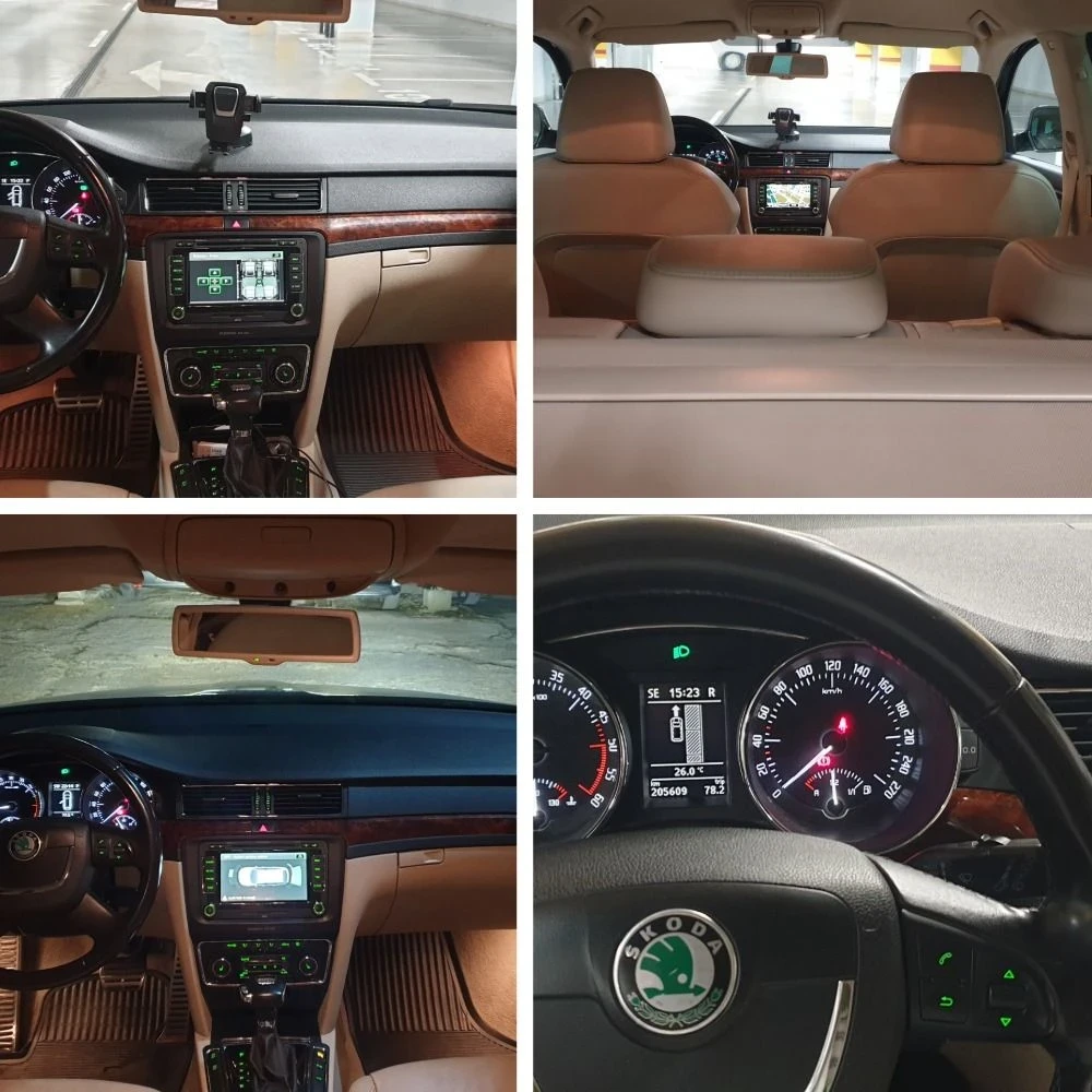 Skoda Superb 2.0TDI 170кс DSG park assist, снимка 15 - Автомобили и джипове - 55890842