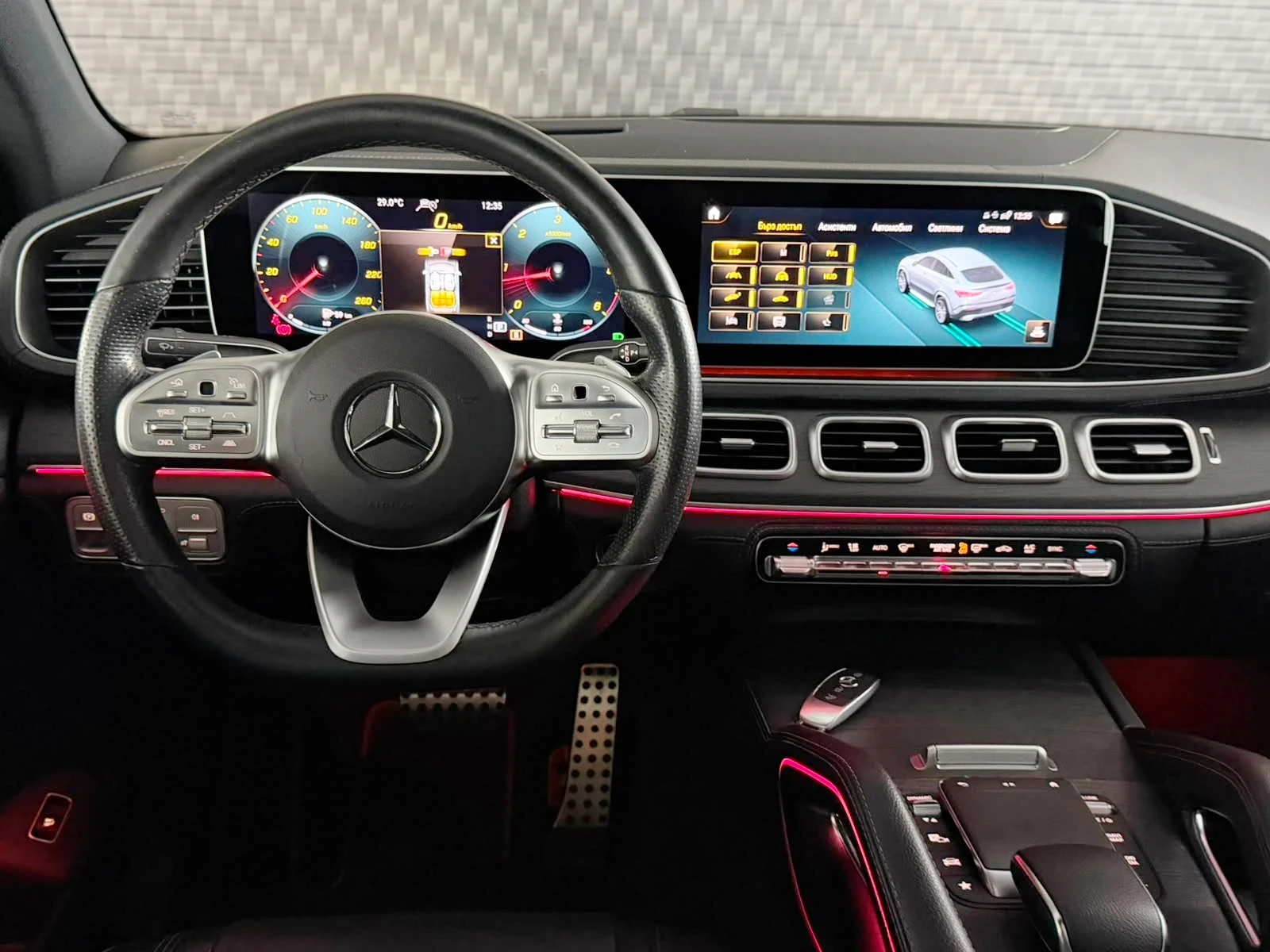 Mercedes-Benz GLE 400 Mercedes-Benz GLE400d Coupe 4MATIC AMG / 360 / BUR, снимка 11 - Автомобили и джипове - 55531436