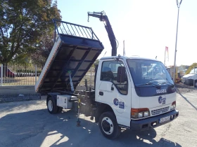 Isuzu Campo  NPR * САМОСВАЛ С КРАН 2.3 тона* , снимка 1
