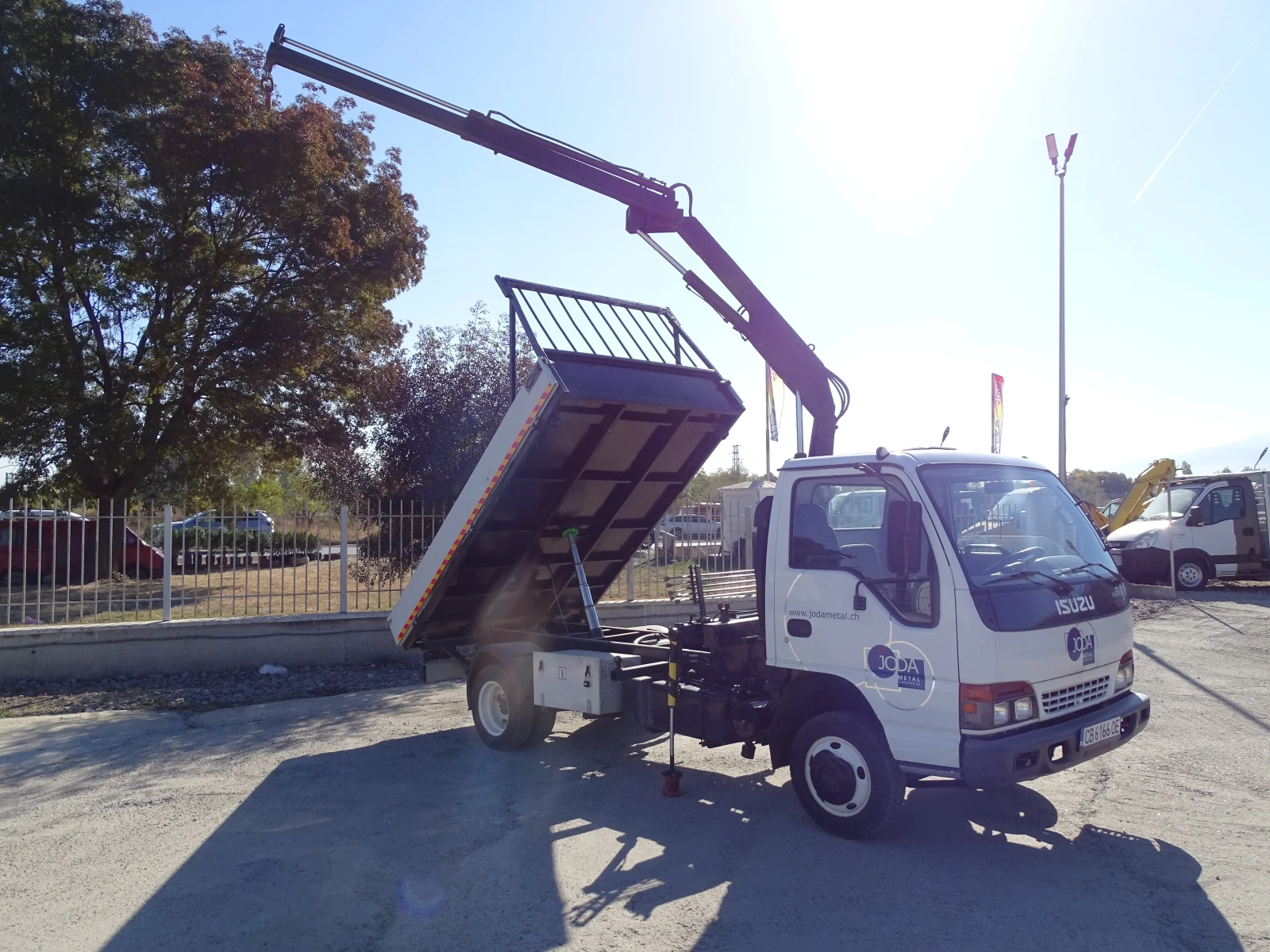 Isuzu Campo  NPR * САМОСВАЛ С КРАН 2.3 тона* , снимка 2 - Бусове и автобуси - 56748076