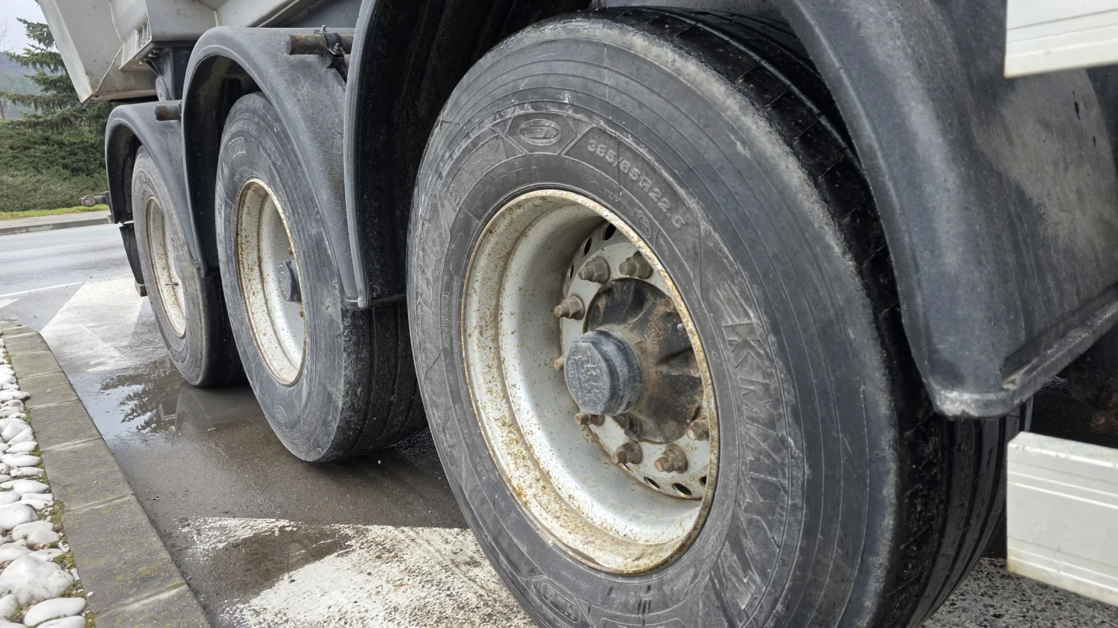 Полуремарке Meiller 24 куб см HARDOX , снимка 6 - Ремаркета - 54053571