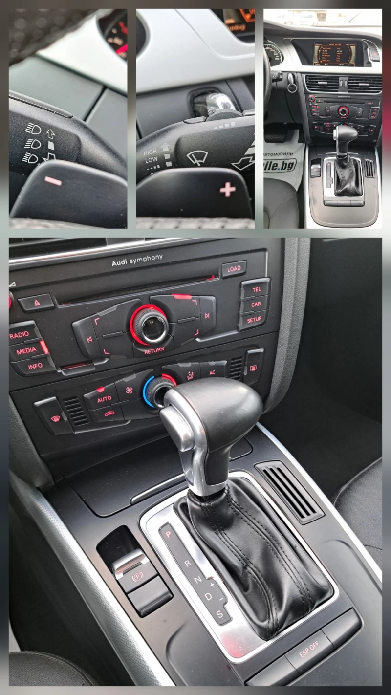 Audi A4 2.0TDI* B8* XENON-Adaptive* LED* Автомат* Уникат!*, снимка 14 - Автомобили и джипове - 52681928