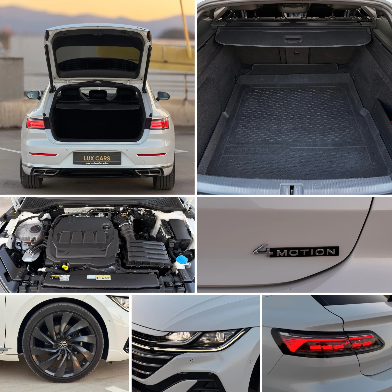 VW Arteon -R-line-Full-Massage-Keyless-Cam360-Panorama-4M-, снимка 17 - Автомобили и джипове - 54141387