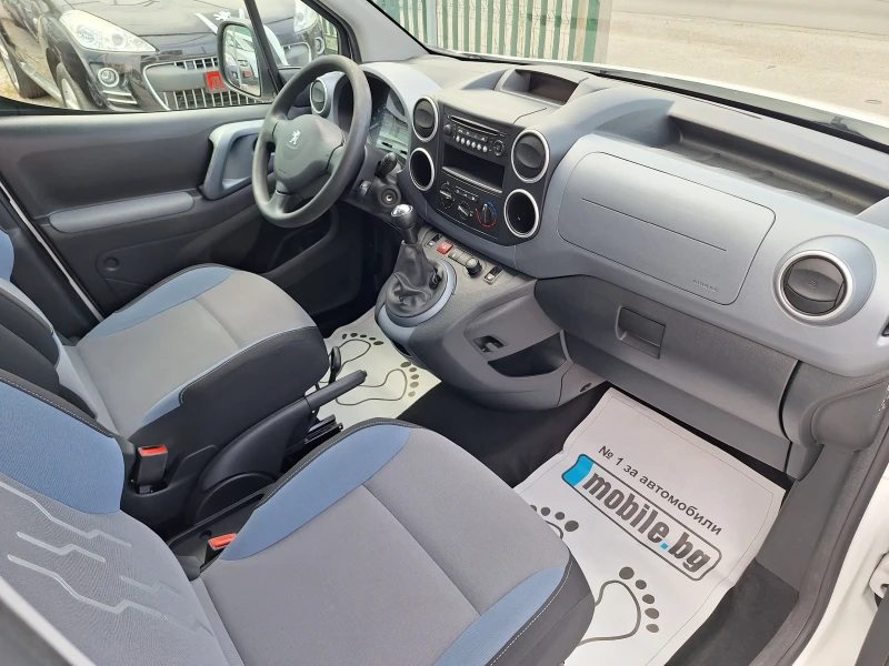 Peugeot Partner 1.6 HDI 92ks 5 mesten face!, снимка 12 - Автомобили и джипове - 47152863