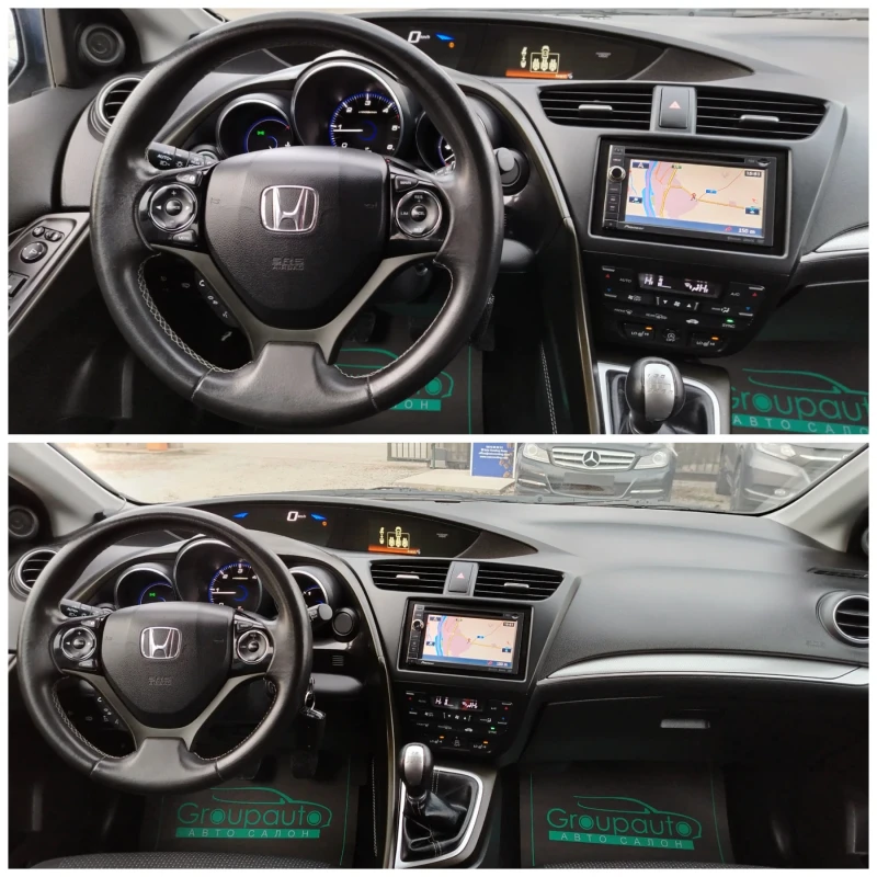 Honda Civic 1.6i-DTEC-120к.с/НАВИГАЦИЯ /КЛИМАТРОНИК /КАМЕРА!!!, снимка 11 - Автомобили и джипове - 49028590