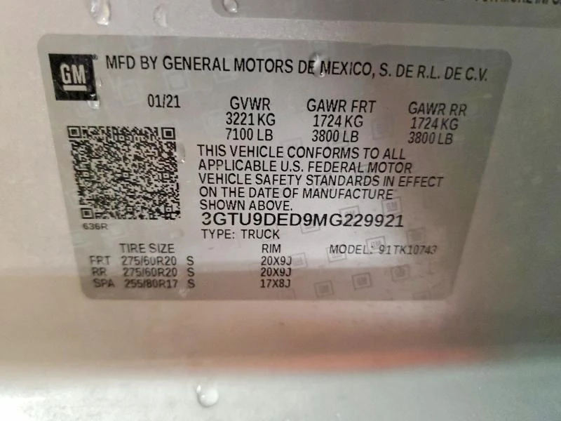 Gmc Sierra 5.3L 8 4x4 w/Rear Wheel Drv, снимка 15 - Автомобили и джипове - 53773253