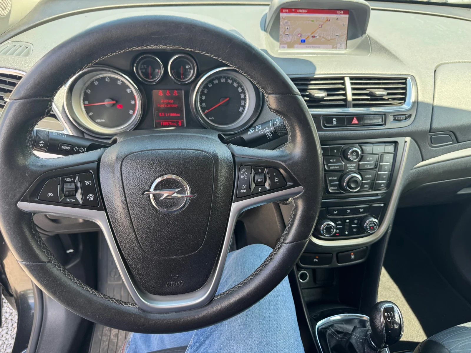 Opel Mokka 118000км* 1.4T LPG 140hp* КАМЕРА* NAVI* 5.2016г, снимка 8 - Автомобили и джипове - 54412566