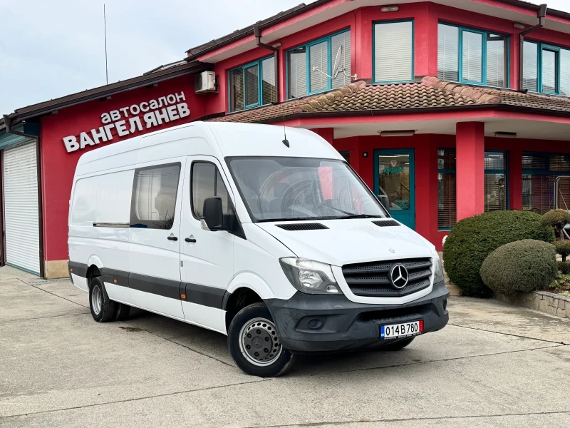 Mercedes-Benz Sprinter 513 CDI* Euro5* MAXI* 7 места* Климатик, снимка 1 - Бусове и автобуси - 49458784