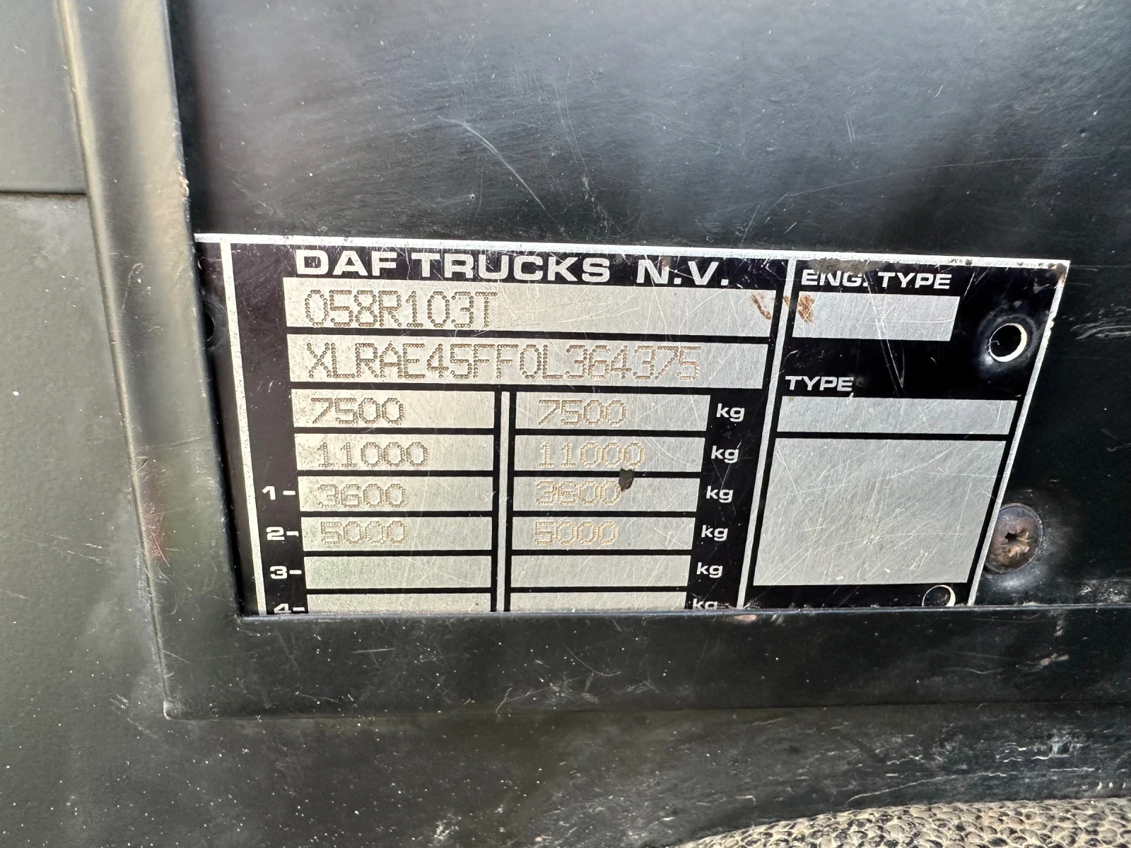 Daf 45.160 САМОСВАЛ, снимка 12 - Камиони - 54526343