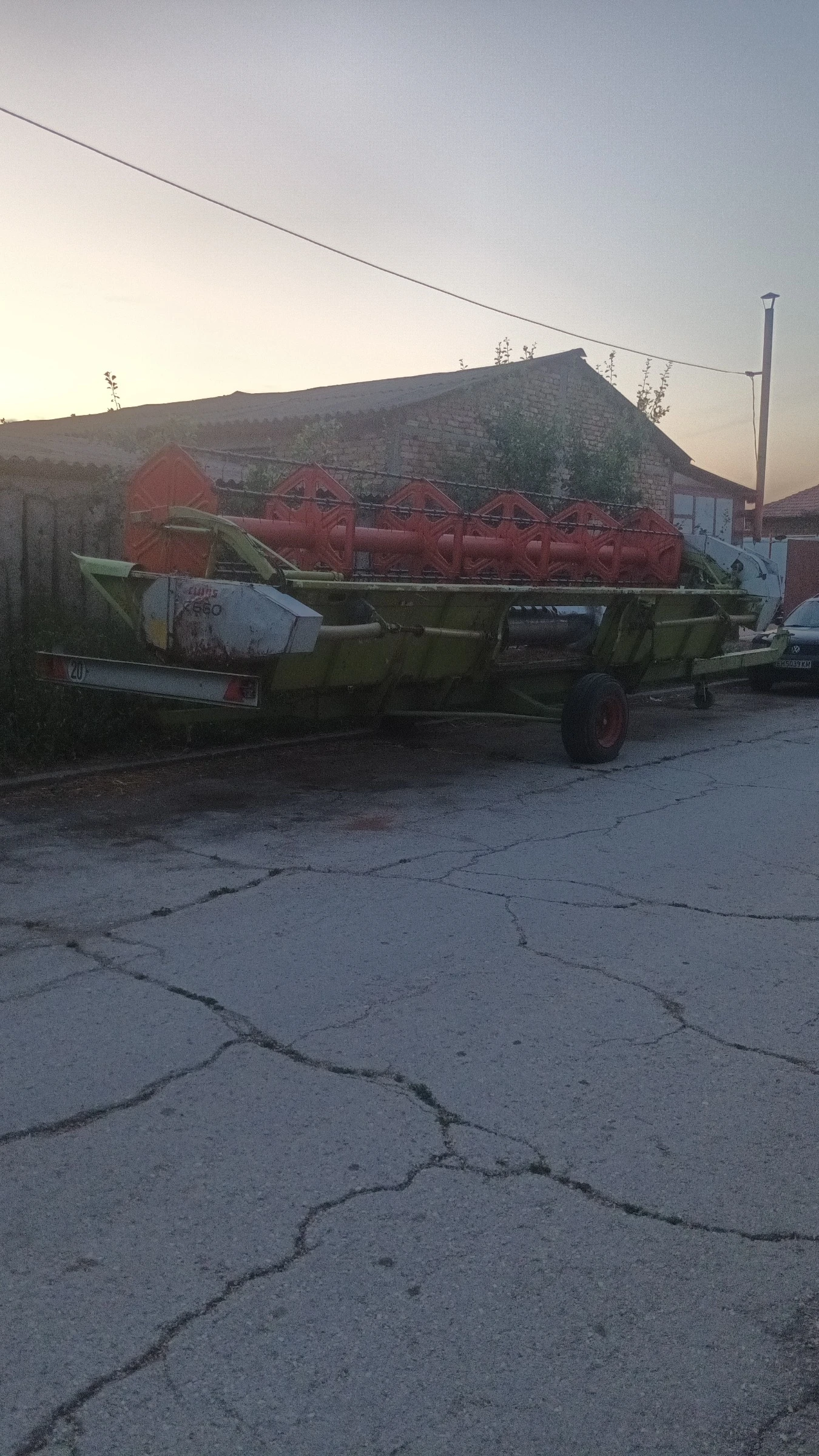 Комбайн Claas mega 218 - изображение 5