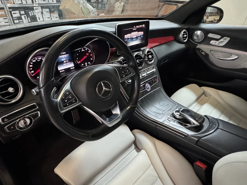 Mercedes-Benz C 400 4MATIC AMG PACK BURSMASTER PANO, снимка 13 - Автомобили и джипове - 52828916