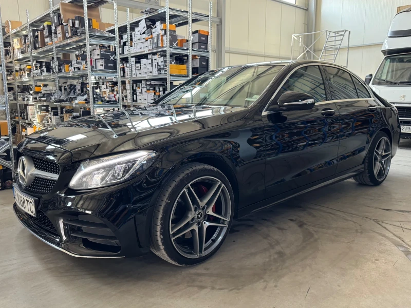 Mercedes-Benz C 400 4MATIC AMG PACK BURSMASTER PANO, снимка 3 - Автомобили и джипове - 52828916