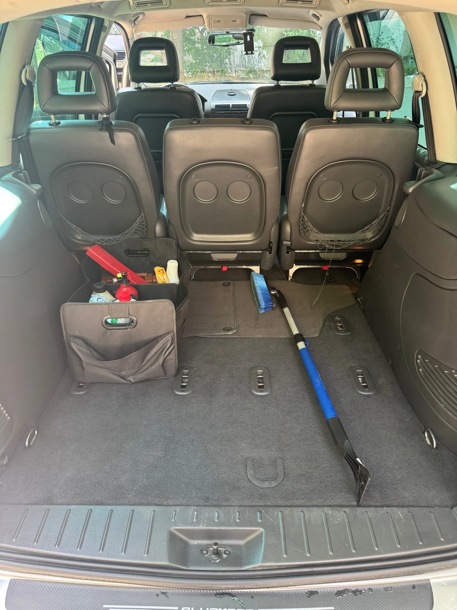 Seat Alhambra 2.0 TDI FACELIFT 7-места, ПЕЧКА, снимка 16 - Автомобили и джипове - 55943300