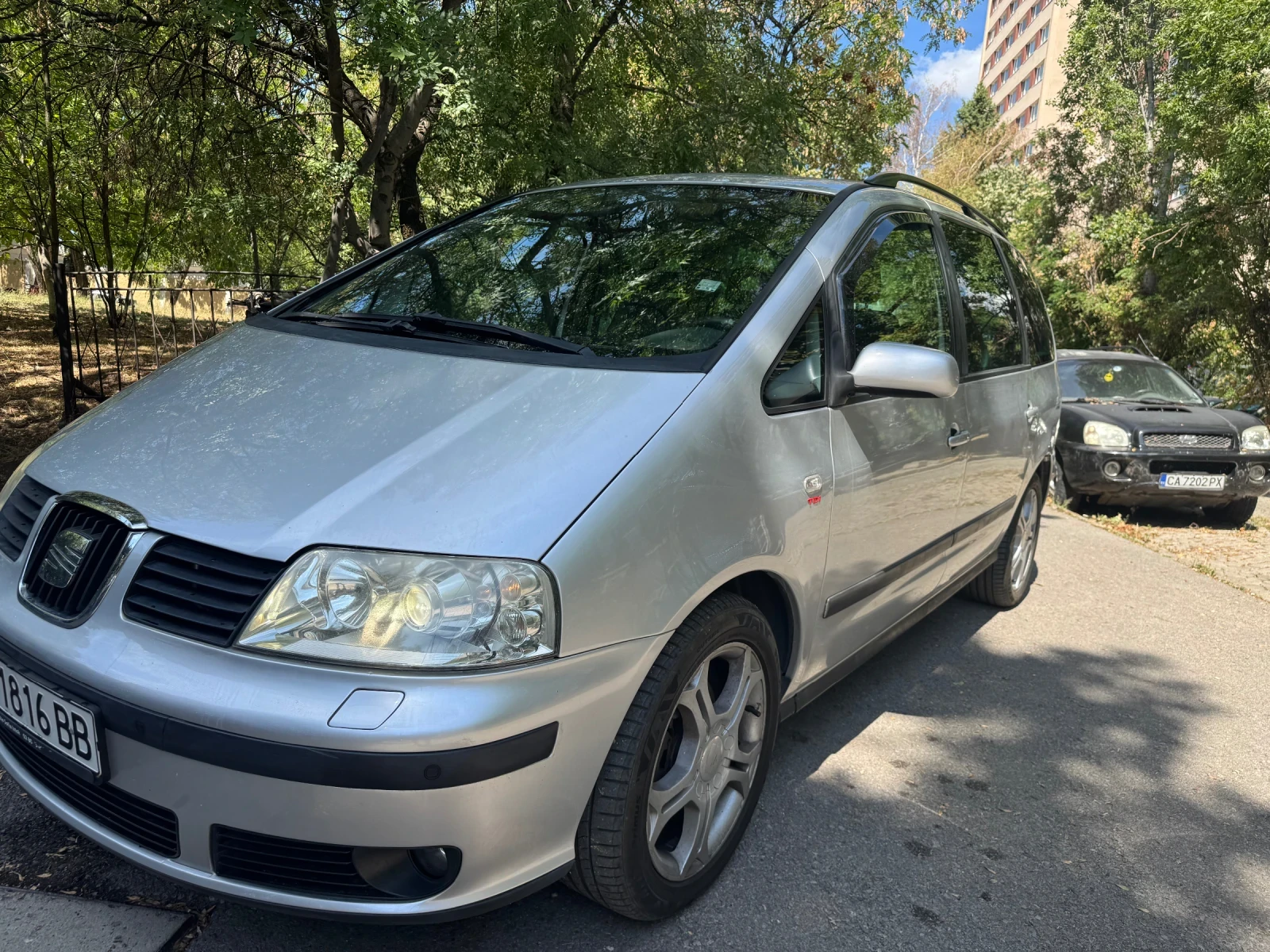 Seat Alhambra 2.0 TDI FACELIFT 7-места, ПЕЧКА, снимка 3 - Автомобили и джипове - 55943300
