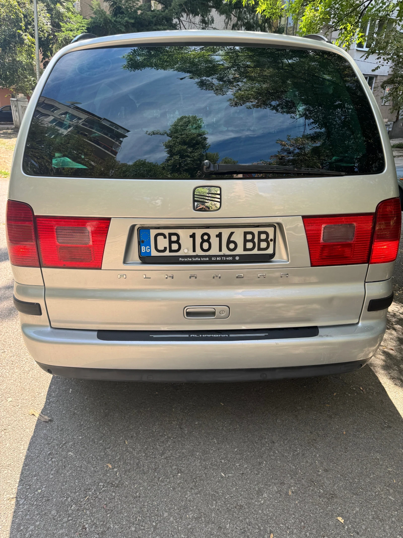 Seat Alhambra 2.0 TDI FACELIFT 7-места, ПЕЧКА, снимка 6 - Автомобили и джипове - 55943300