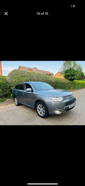 Mitsubishi Outlander Plug in Hybrid 4x4 Full - 14000 лв. - 89836087 | Car24.bg