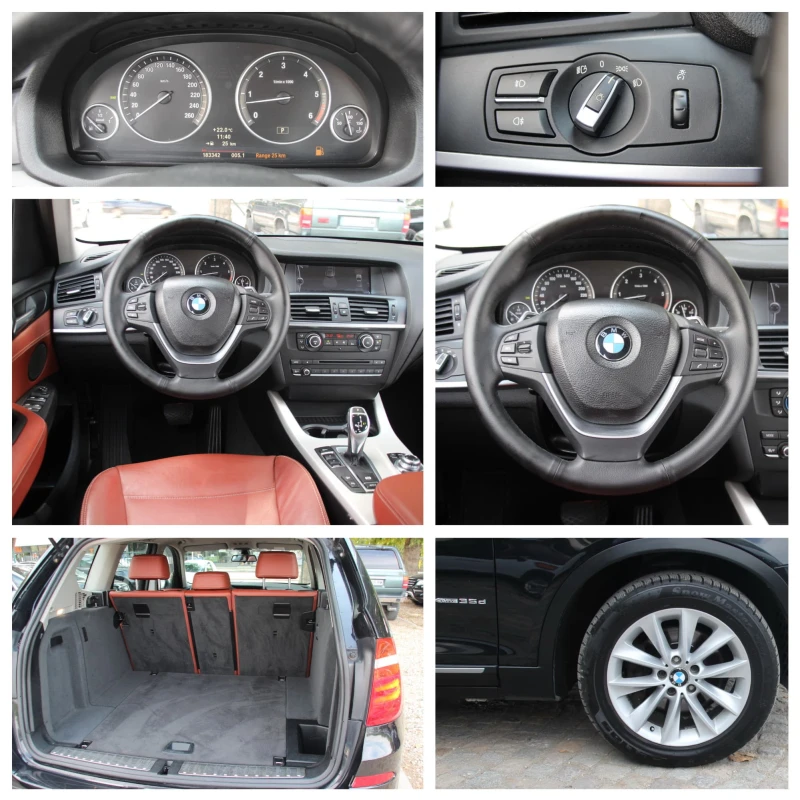 BMW X3 X-DRIVE 313 Нр EURO 5B , снимка 15 - Автомобили и джипове - 47547152