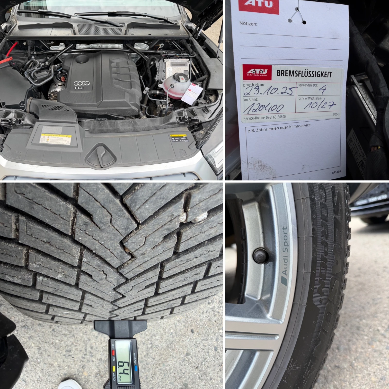 Audi Q5 2.0TDI* S-Line* 190к.с* ПЪЛНА СЕРВИЗНА ИСТОРИЯ В А, снимка 15 - Автомобили и джипове - 54415968