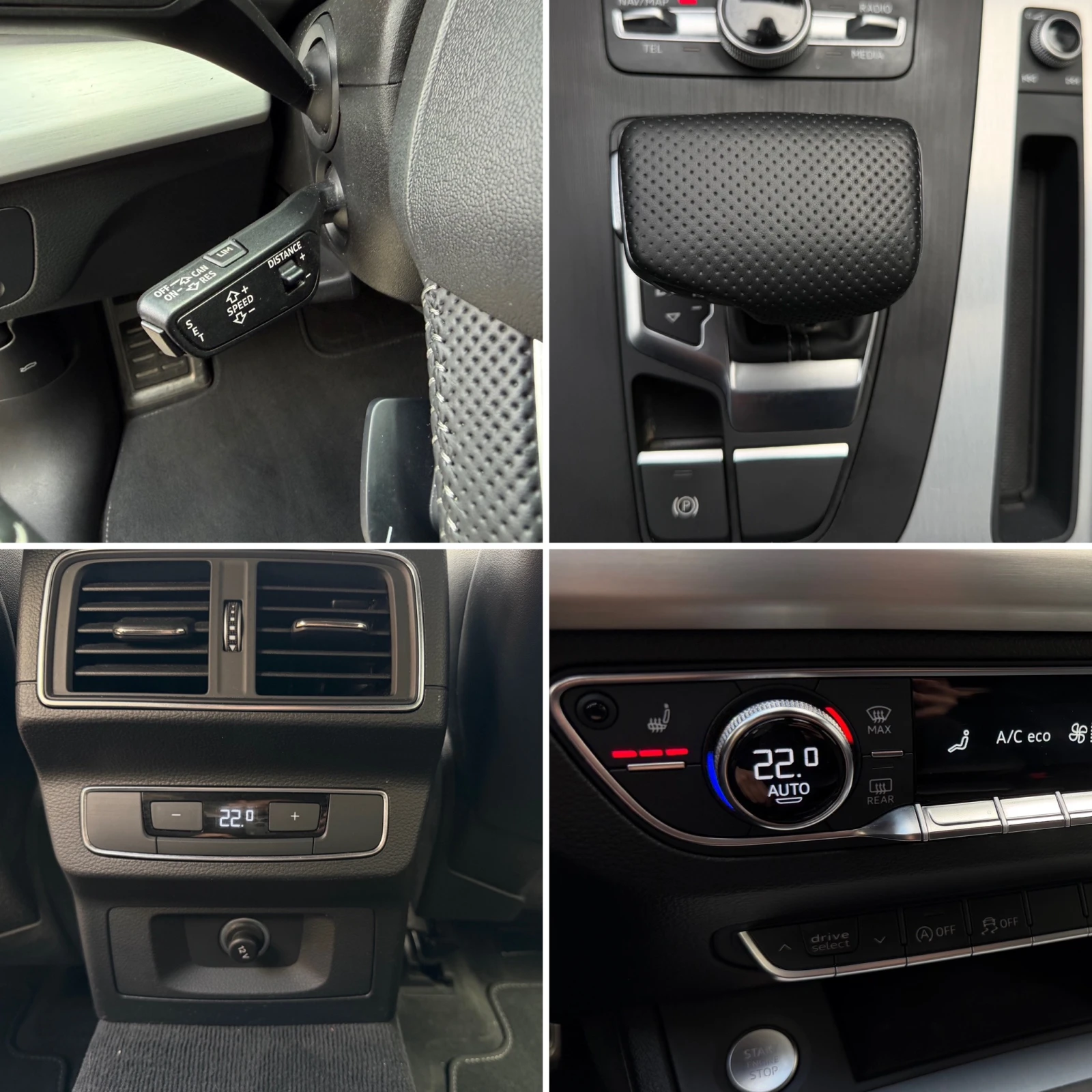Audi Q5 2.0TDI* S-Line* 190к.с* ПЪЛНА СЕРВИЗНА ИСТОРИЯ В А, снимка 14 - Автомобили и джипове - 54415968