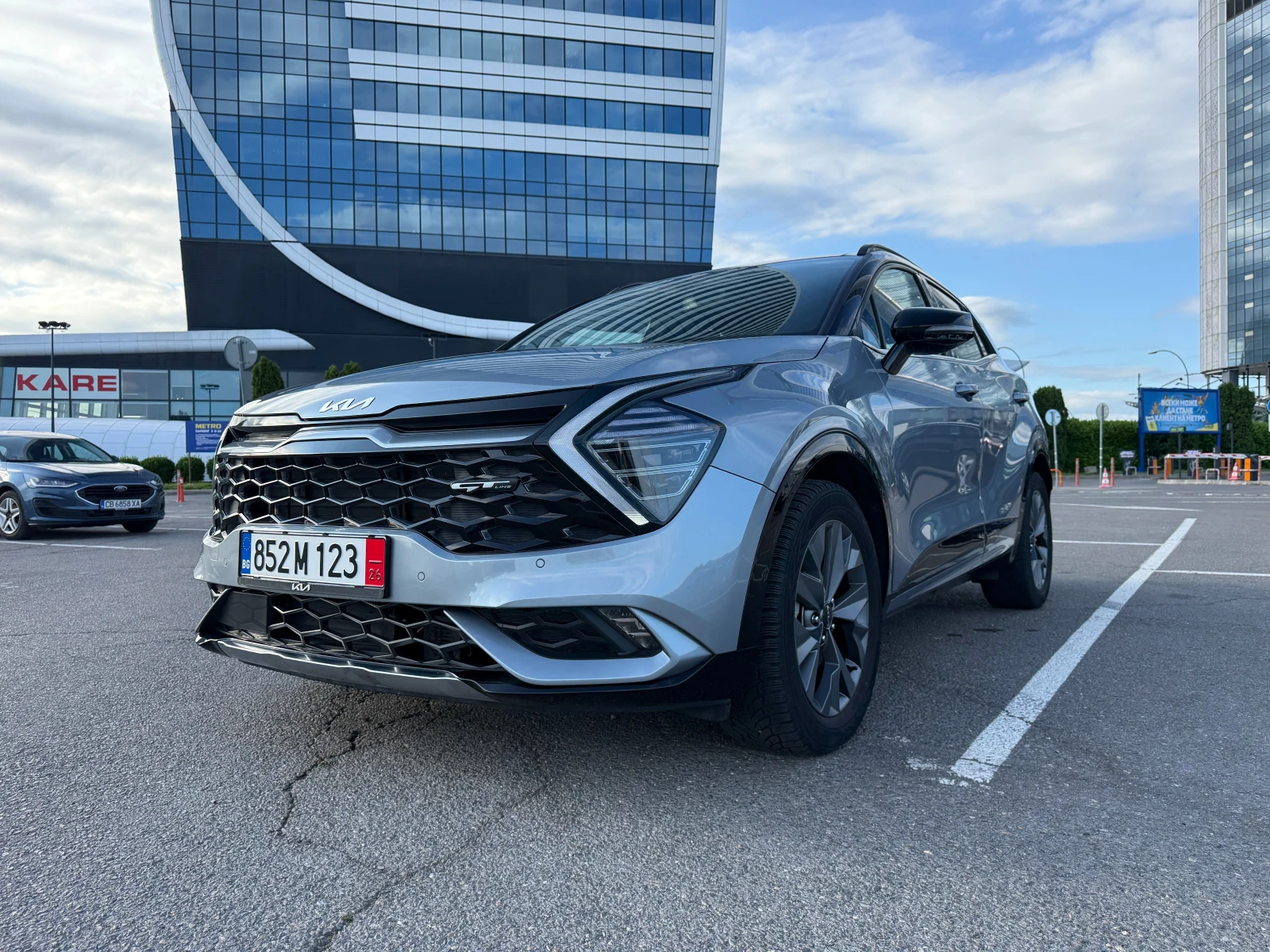 Kia Sportage GT line, Hybrid - 230 к.с., Панорама, Distronic