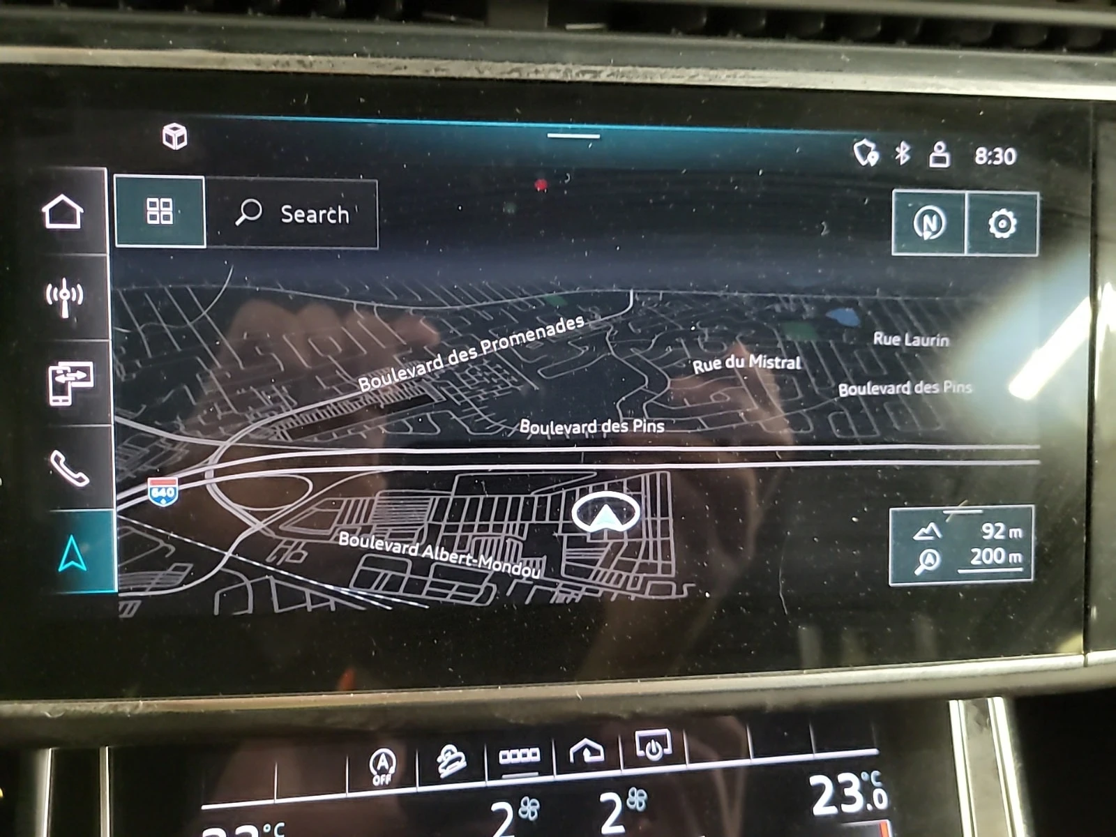 Audi Q8 PROGRESSIV/CARFAX/ПРЕДСТАВИТЕЛСТВО, снимка 11 - Автомобили и джипове - 56122368