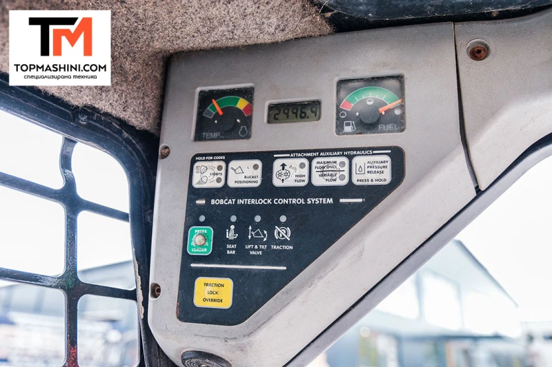 Мини челни товарачи Bobcat S130, снимка 7 - Индустриална техника - 52393699