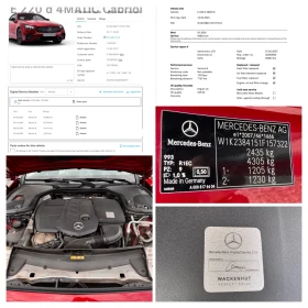 Mercedes-Benz E 220 d/4x4/CABRIO/AMG/ПОРЪЧКОВО/ГАРАНЦИЯ///, снимка 17