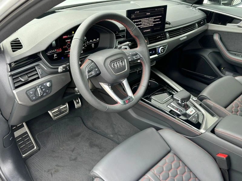 Audi Rs4 Avant Quattro = Black Optic Plus= Гаранция, снимка 6 - Автомобили и джипове - 48144389