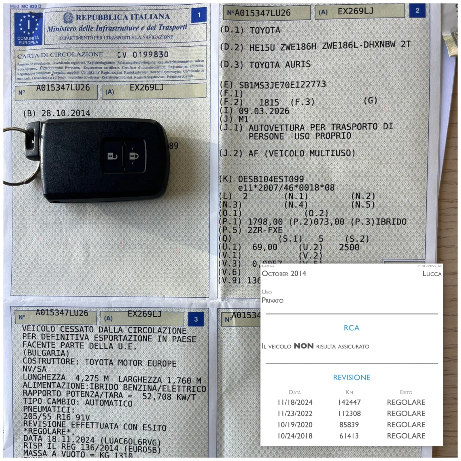 Toyota Auris Hybrid / Lounge , снимка 17 - Автомобили и джипове - 54156783