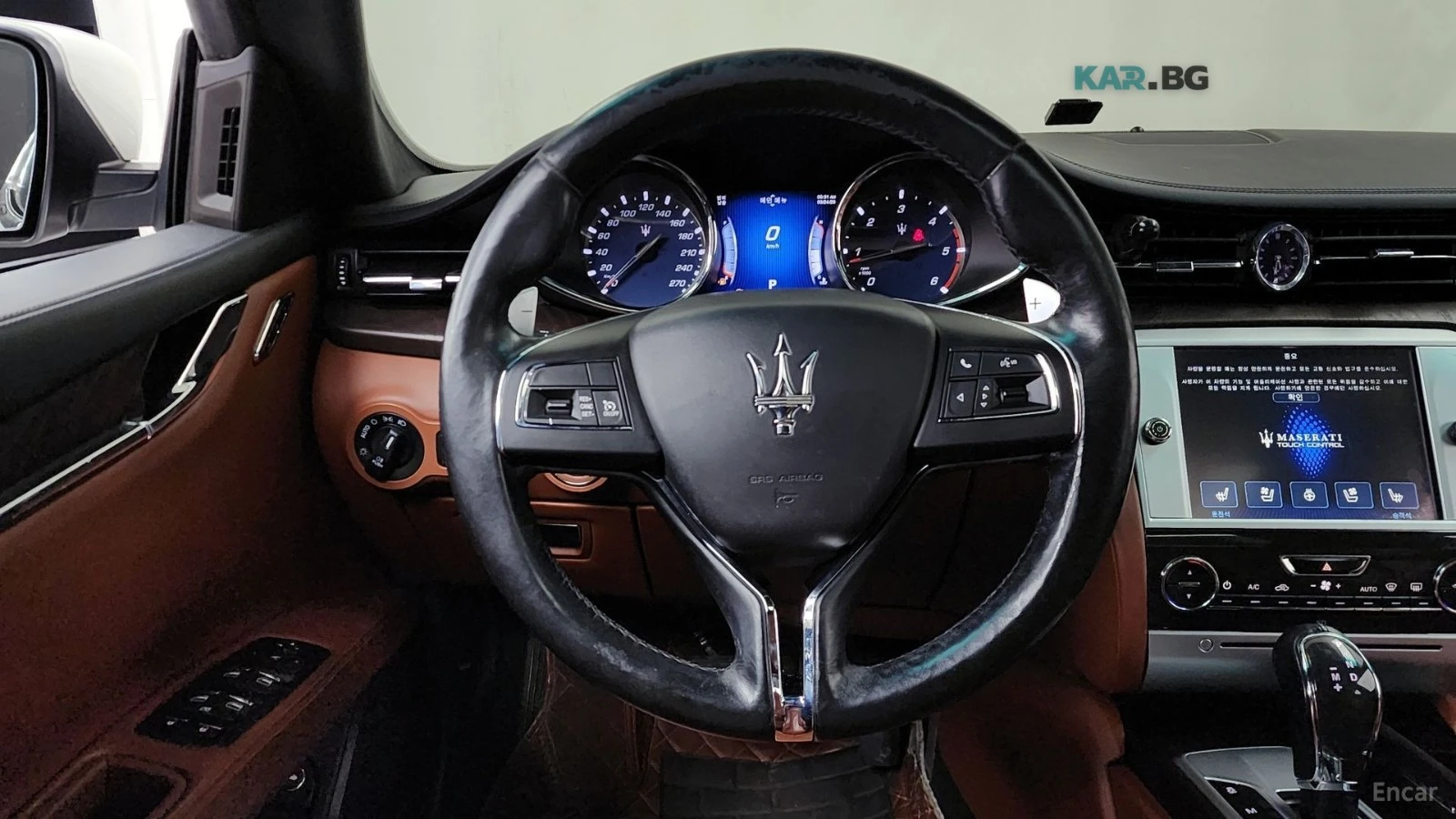 Maserati Quattroporte 3.0 DIESEL* PANO* ОБДУХВ* ПОДГРЕВ* НАВИ* КАМЕРА, снимка 13 - Автомобили и джипове - 54850002