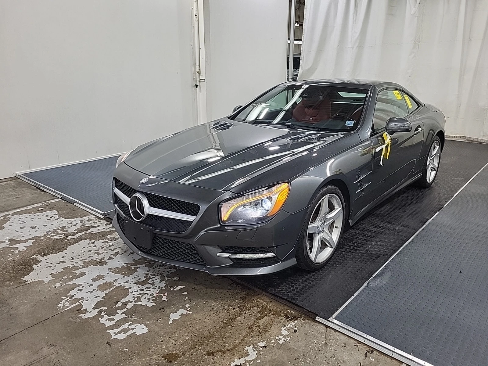 Mercedes-Benz SL 500 * DESIGNO GRAPHITE* DYNAMIC SEATS* ОБДУХВАНЕ* 