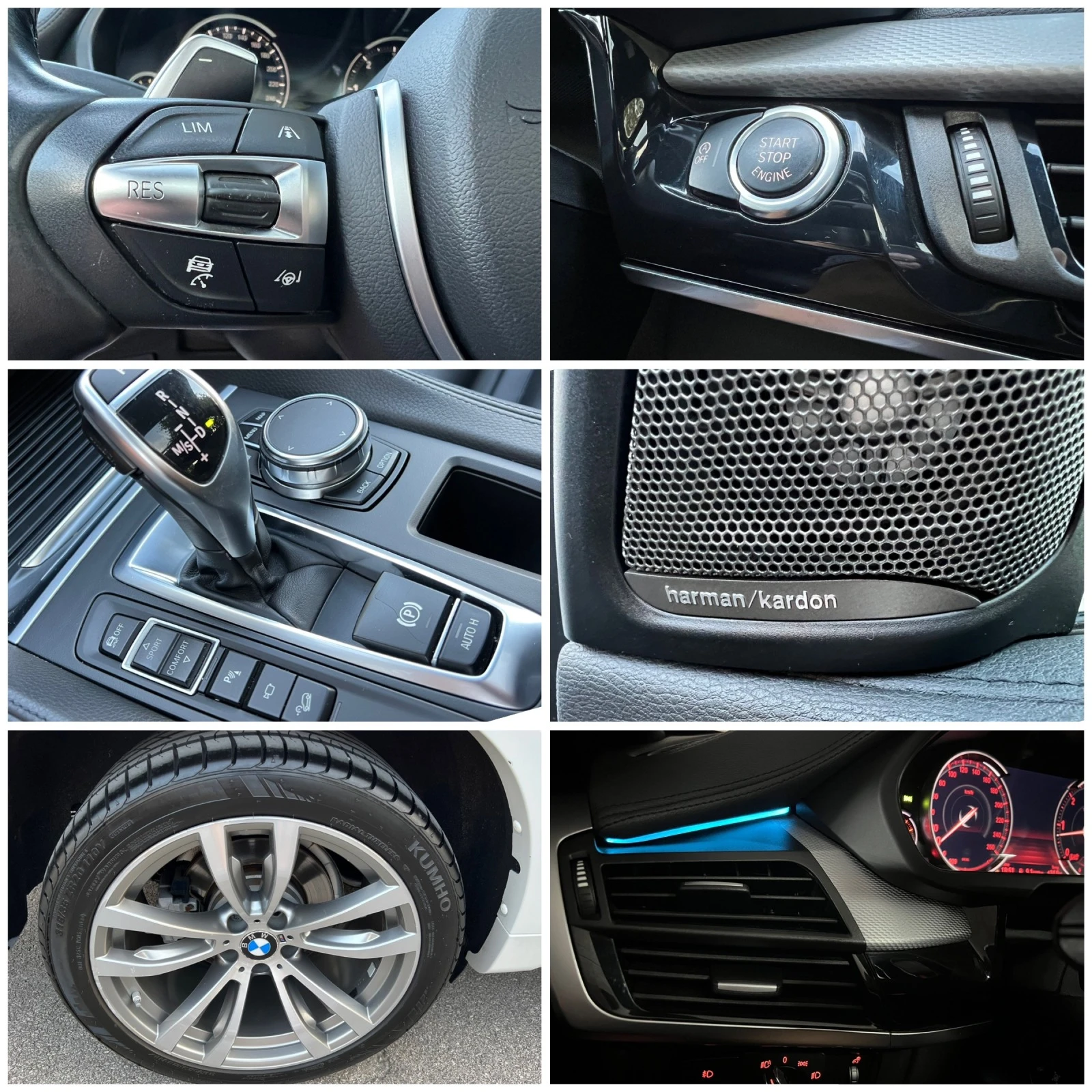 BMW X6 3.0d M-PACKET LUK NAVI PODGREV 360VIEW DIGITAL | Mobile.bg   16